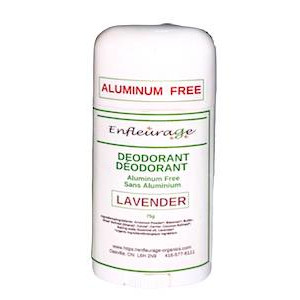 Aluminum free deodorant Lavender